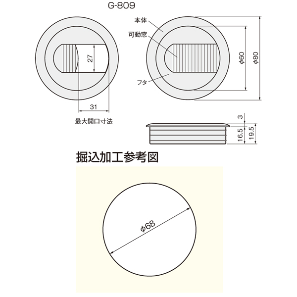 配線用グロメット《取り寄せ商品・代引不可》_4