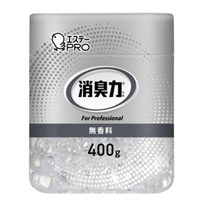 エステーPRO 消臭力 業務用 ビーズタイプ 本体 400g 16個セット(無香料・エアリーソープ )【お得なまとめ買い商品】《メーカー直送・代引不可》_2