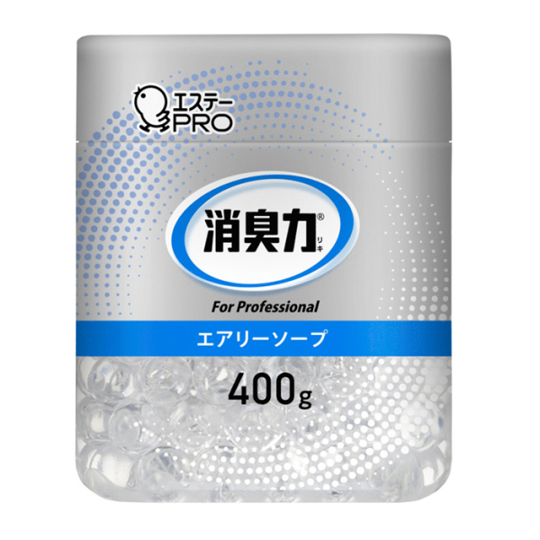 エステーPRO 消臭力 業務用 ビーズタイプ 本体 400g 16個セット(無香料・エアリーソープ )【お得なまとめ買い商品】《メーカー直送・代引不可》_4