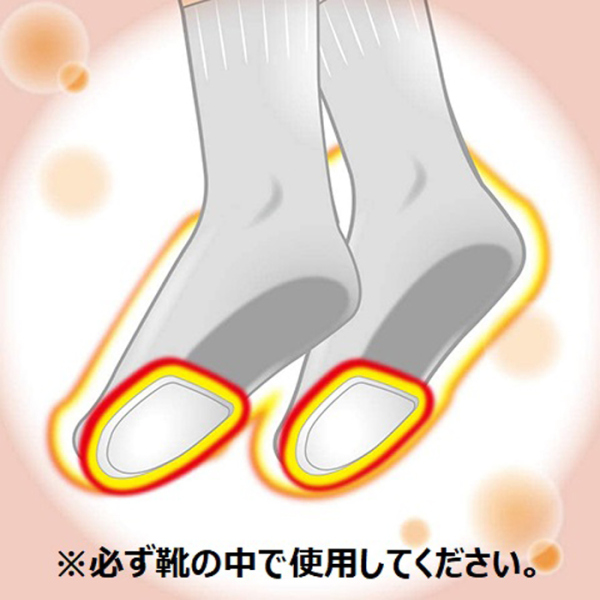 エステー オンパックス 貼るくつ下用カイロ  48袋セット(1袋5足入)【お得なまとめ買い商品】《メーカー直送・代引不可》_4