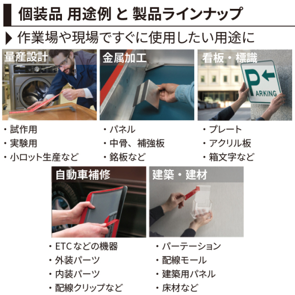 3M VHB テープ LSE-110WF ホワイト まとめ買いセット 超強力両面テープ リニューアル版 多用途用【お得なまとめ買い商品】《メーカー直送・代引不可》_5