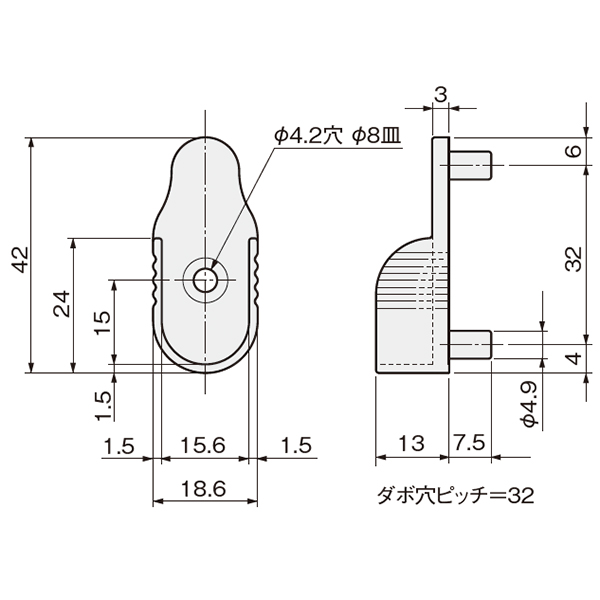 ATOM公式】楕円ソケット 30×15 | アトムダイレクトショップ