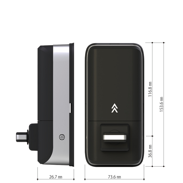 スマートアシュリ+F(指紋認証・後付・電池式スマートロック)_3