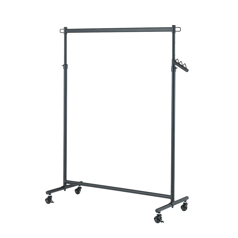 キャスター付きハンガーラック シングル 伸縮式 LIHS-100 幅100.5cm×奥行42cm×高さ108.5～175.5cm 耐荷重85kg_3