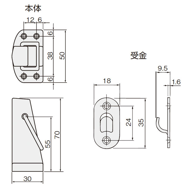 ラバー戸当り　茶_2