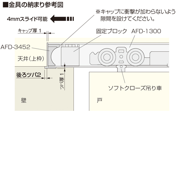 AFD-3452(後ろツバ・AFD-1300用キャップ)_4