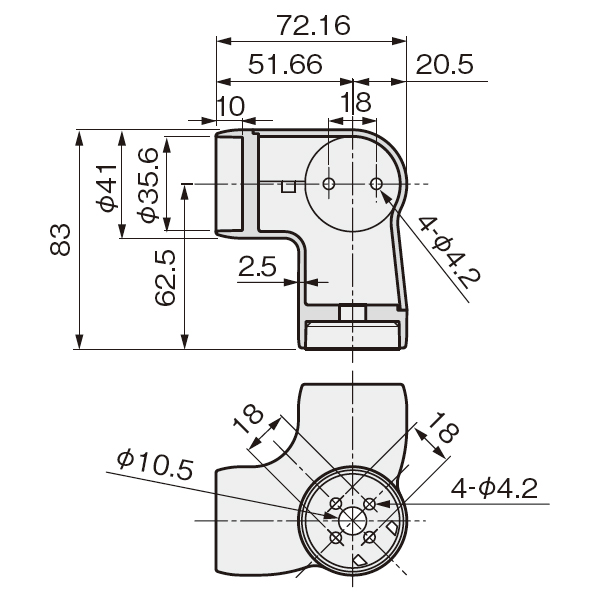 WP手摺金具 WP-SC-35_2