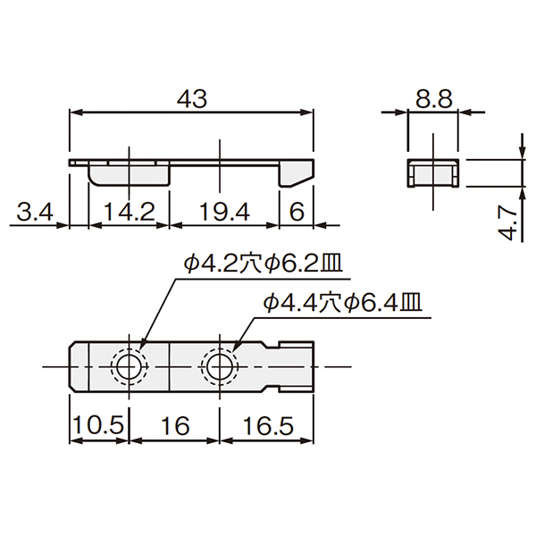 FC-8100-K(SDシステム重量用ソフトクローズ上部吊り車)_6