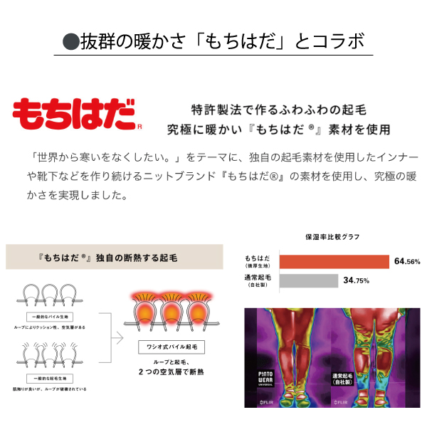 肋骨巻きスカート 2色(ブラック・グレージュ) 2サイズ(M・L)　姿勢を整え、暖める　姿勢のプロが開発　PINT×もちはだ《メーカー直送・代引不可》_6