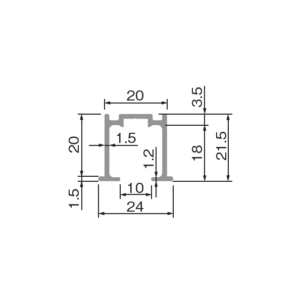 AFD-1300H(トリガー穴加工済みレール)_2