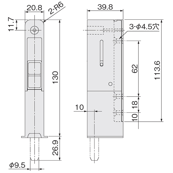 引戸用フランス落しNo.150(フランス落し)_2