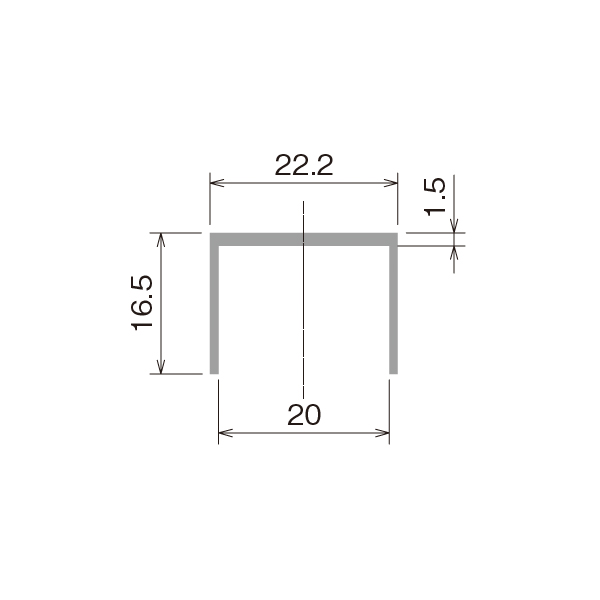 FC-153(FC-122専用鴨居レール)《別途梱包費》_2