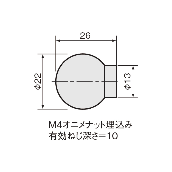 木ツマミ No.175《受注生産・代引不可》_2