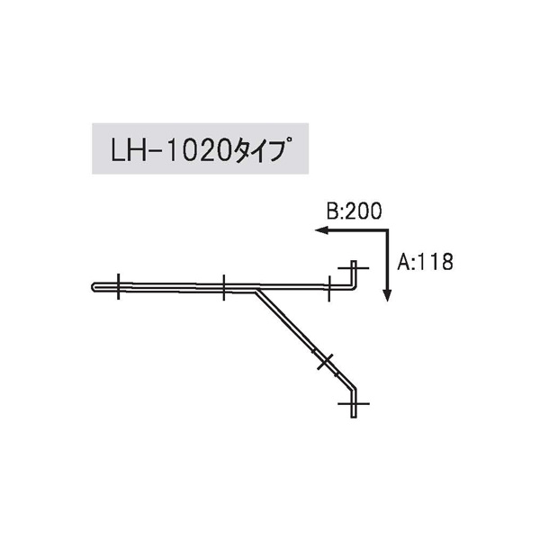 SPG(サヌキ) LHブラケット デザインアングル 1本単位販売 《取り寄せ商品・代引不可》_3