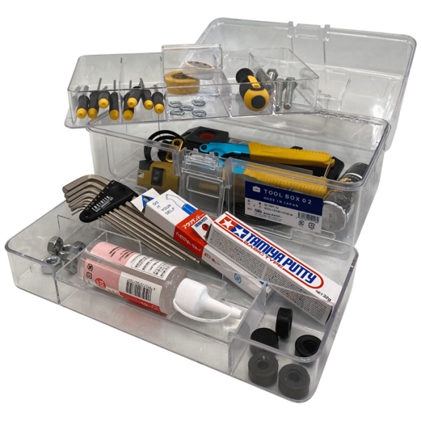 透明工具箱 TOOL BOX ポリカーボネイト製 クリアツールケース 3タイプ 60セット販売 オトクなまとめ買い商品_6