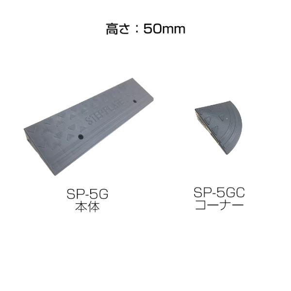 ステッププレート 段差解消スロープ 高さ3サイズ 環境に配慮した100%再生ポリプロピレン_4