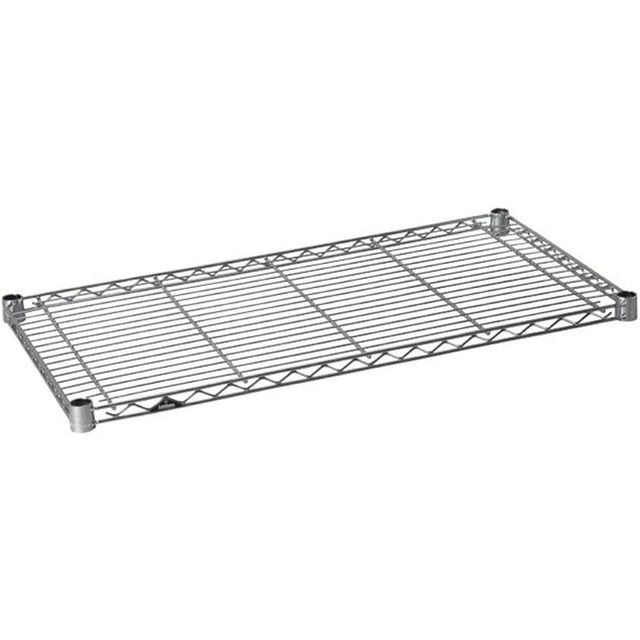 ST7540 ルミナススチールラック スチールシェルフ(棚板) 幅75cm ルミナスライト 幅74.5×奥行39.5cm 【スリーブ付】【ポール径19mm】【メーカー直送代引不可】