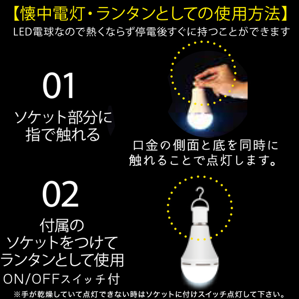 防災用電球KS-01《取り寄せ商品・代引不可》_3