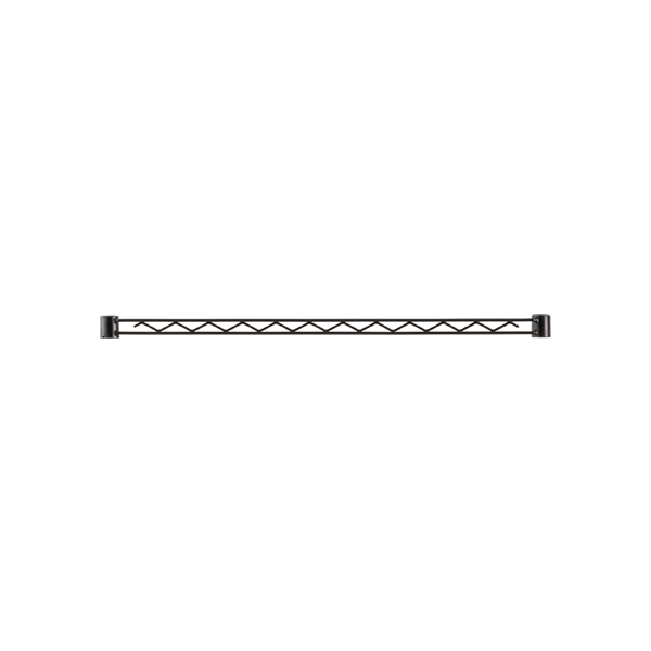 NO25WB080 ルミナススチールラック ワイヤーバー 幅81cm ルミナスノワール 【スリーブ別売】【ポール径25mm】【メーカー直送代引不可】