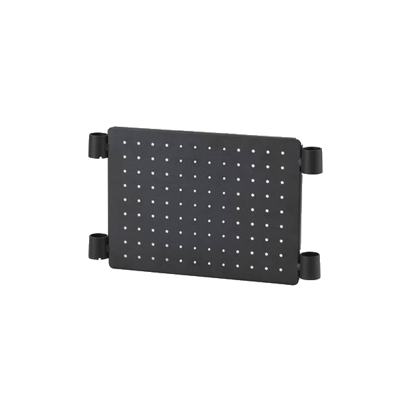 NO25PB4025 ルミナススチールラック パンチングボード ルミナスノワール 幅41×高さ25cm 【スリーブ別売】【ポール径25mm】【メーカー直送代引不可】