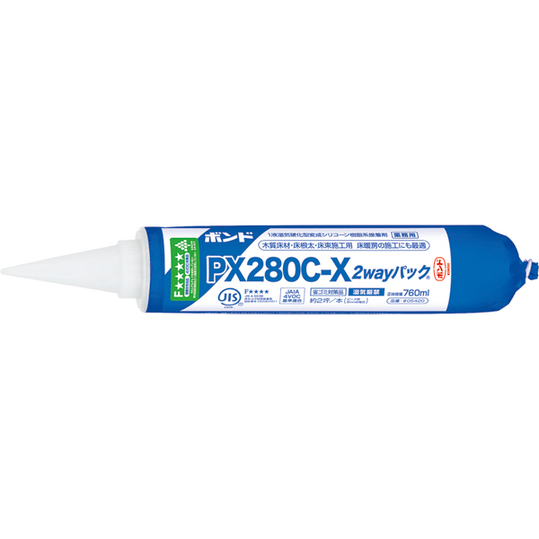 ボンド PX280C-X 2wayパック 760ml × 12本 【お得なまとめ買い商品】《メーカー直送・代引不可》
