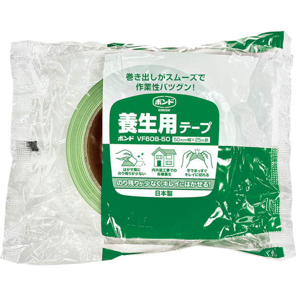 ボンド VF608 ラミクロスタイプ 50mm x 25m/袋 × 30巻 【お得なまとめ買い商品】《メーカー直送・代引不可》