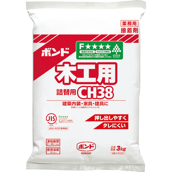 ボンド CH38 3kg ポリ袋 6袋セット アトムダイレクトショップ / ボンド CH38 ポリ袋 3kg × 6袋 【お得な
