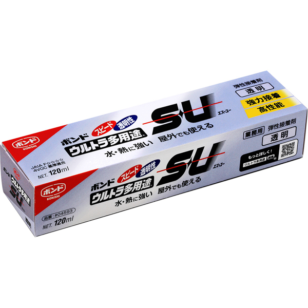 ボンド ウルトラ多用途SU クリヤー 120ml × 30本  【お得なまとめ買い商品】《メーカー直送・代引不可》