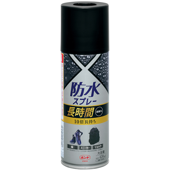 ボンド 防水スプレー 長時間 420ml × 24本  【お得なまとめ買い商品】《メーカー直送・代引不可》