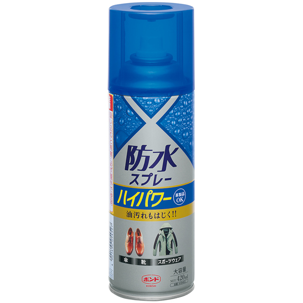 ボンド 防水スプレーハイパワー 420ml × 24本  【お得なまとめ買い商品】《メーカー直送・代引不可》