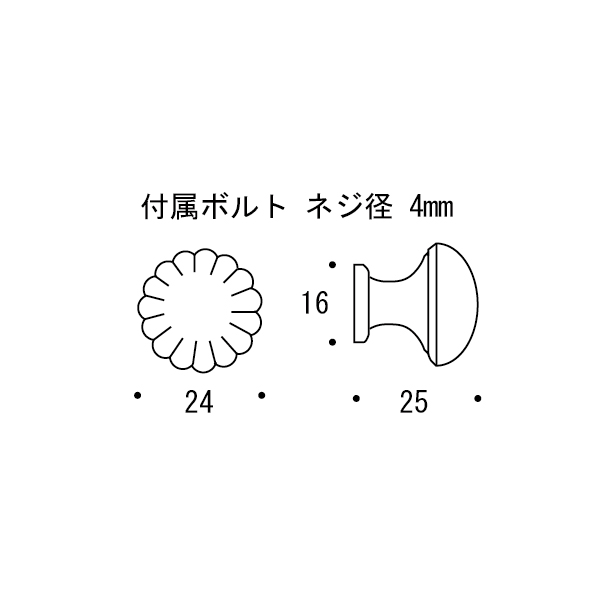 ツマミ 713 25 AN[ゴーリキアイランド 620313]_2