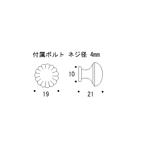 ツマミ 713 20 WAB[ゴーリキアイランド 620353]_2