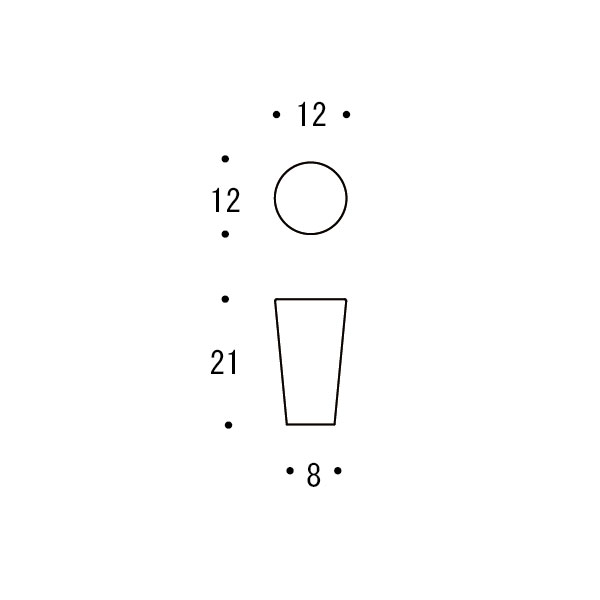 ツマミPF12-21HL[ゴーリキアイランド 620532]_2