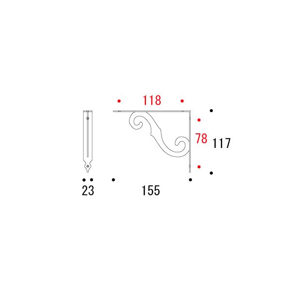 アングル AN 150 BK[ゴーリキアイランド 620585]_2
