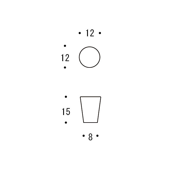 PF 12-15 BK           ツマミ[ゴーリキアイランド 620861]_2