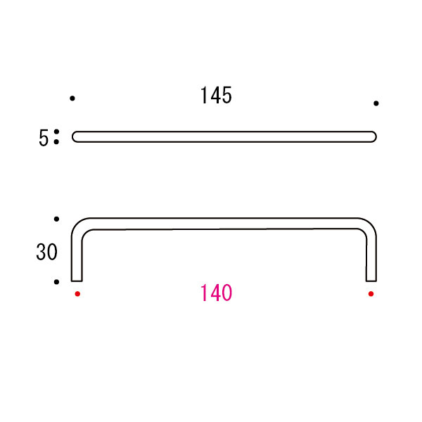 PF lagom 140 HL       ハンドル[ゴーリキアイランド 620926]_2