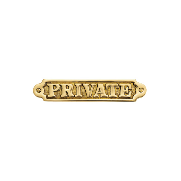 サインプレート PRIVATE[ゴーリキアイランド 630080]