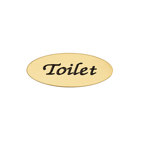 サインプレート オーバルAD TOILET[ゴーリキアイランド 630201]