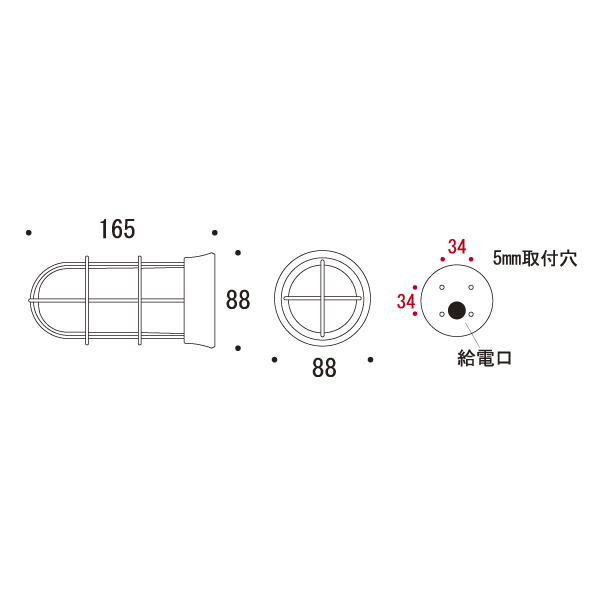 BH1000 SLIM AN CL(ガーデンライト) クリアガラス＆白熱電球 [ゴーリキアイランド 700545]_2