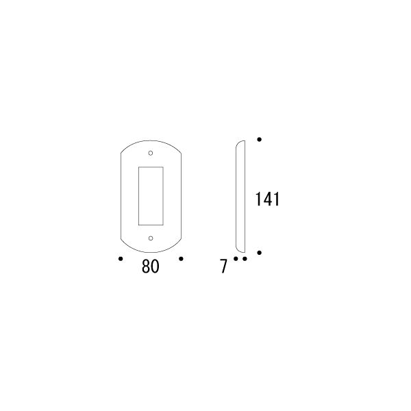 スイッチプレートPB-03-PVD-B[ゴーリキアイランド 790083]_2