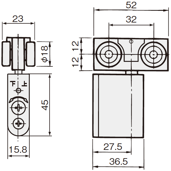 AFD-220-NB(AFDシリーズ 上部吊り車)_2