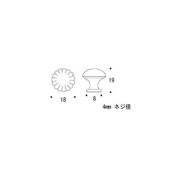 ツマミ 713-20[ゴーリキアイランド 620751]_2