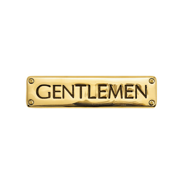 サインプレート SQ GENTLEMEN[ゴーリキアイランド 630186]