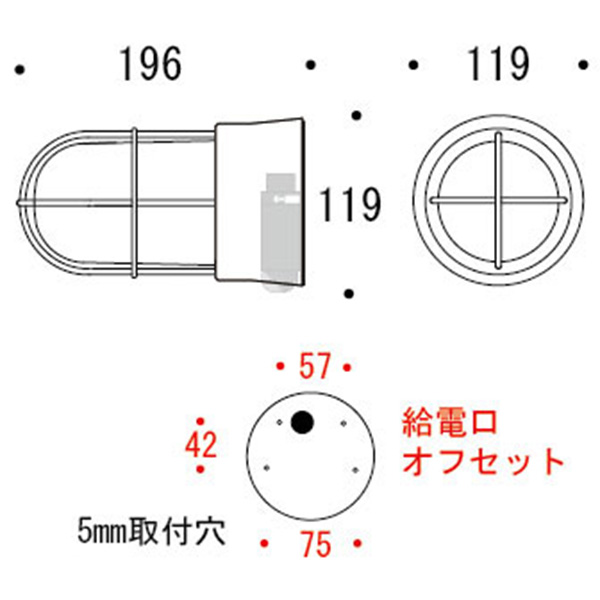 BH1000 BK FR LE SL【くもりガラス・LEDランプ・人感センサー付】 [ゴーリキアイランド 750617]_2