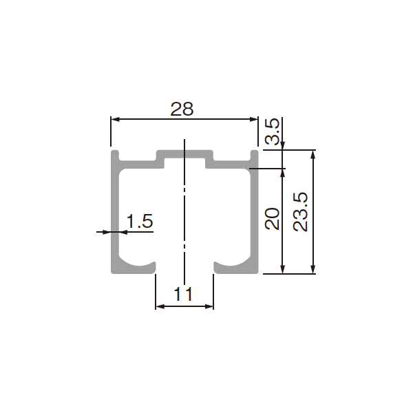 HR-150(HRシステム 上部レール)_2