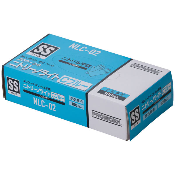 ニトリーノライトCブルー(粉無し) NLC-02 100枚(1箱)×20箱 お得なまとめ買い商品《メーカー直送・代引不可》_2