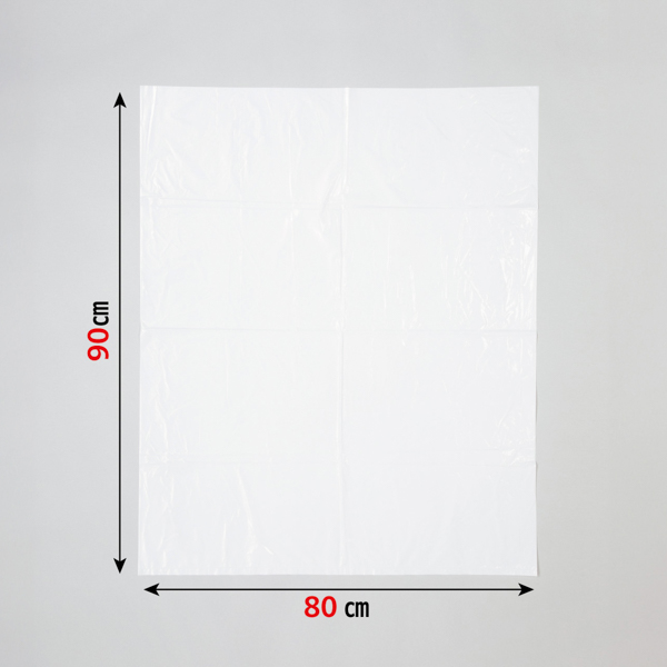 P-74 業務用スタンダード 70L 半透明 ゴミ袋 サイズ800×900×0.04mm 40冊入 (1冊10枚入・計400枚入)_2