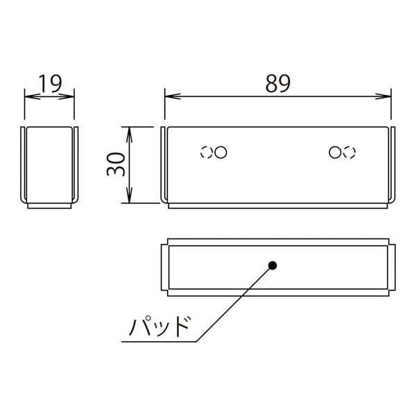 XL-314 B形ベースキャップ　(1×4用)[2×4メイト・ツーバイフォーメイト]《取り寄せ商品・代引不可》_2