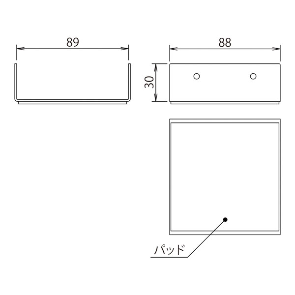 XL-404 C形ベースキャップ[2×4メイト・ツーバイフォーメイト]《取り寄せ商品・代引不可》_2