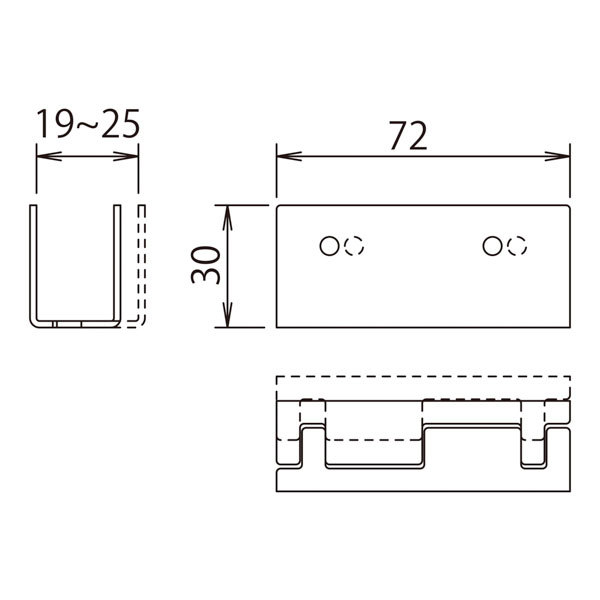 XL-425 C形調整ベースキャップ[2×4メイト・ツーバイフォーメイト]《取り寄せ商品・代引不可》_2